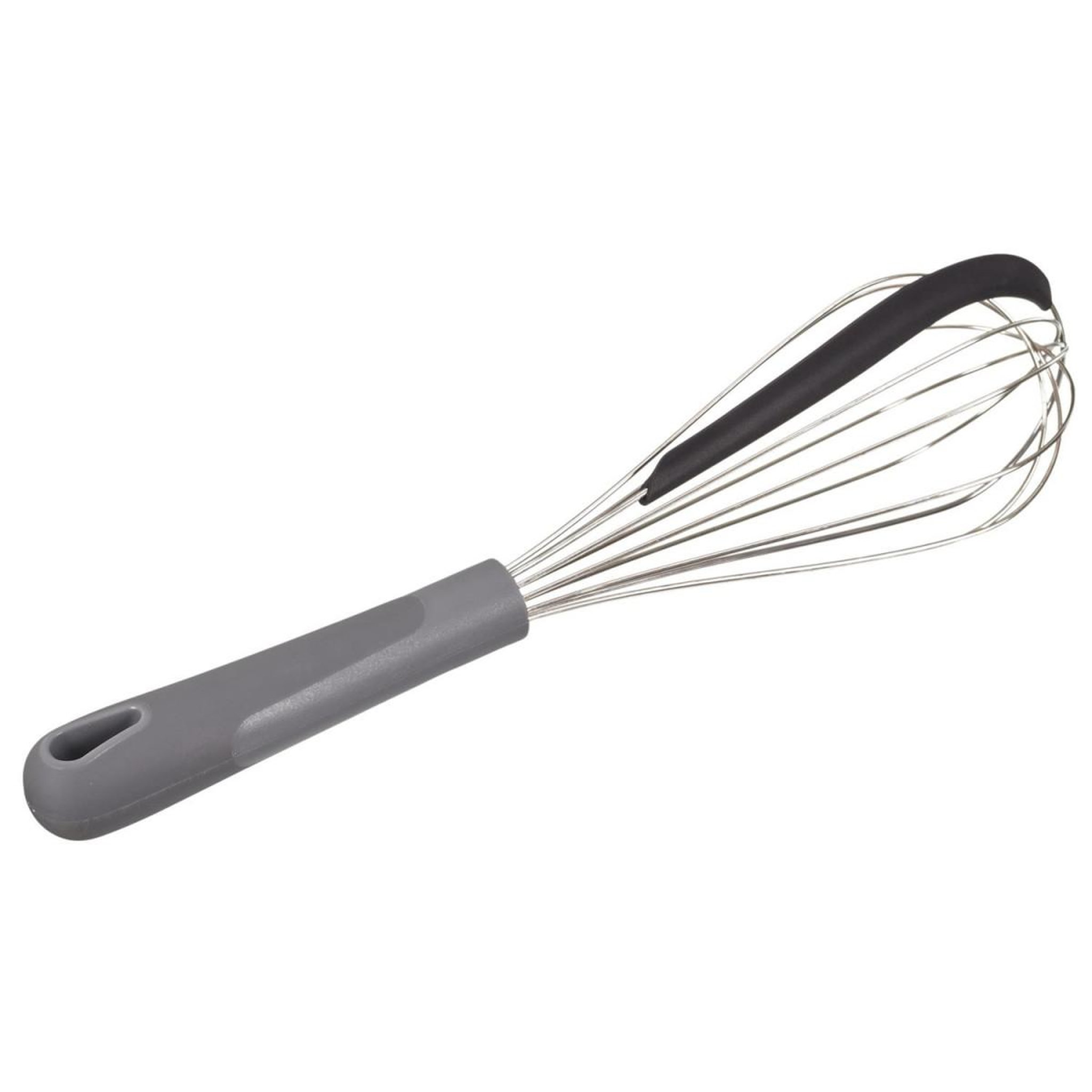 Voir la diapositive 2 : Lily Cook Fouet de cuisine en métal  spatule  31cm gris