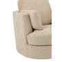 Voir la diapositive 5 : Paris Prix Fauteuil Pivotant  Swiv  109cm Beige Clair