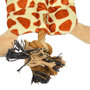 Voir la diapositive 4 : LOVE STORY Peluche girafe avec corde pour chien
