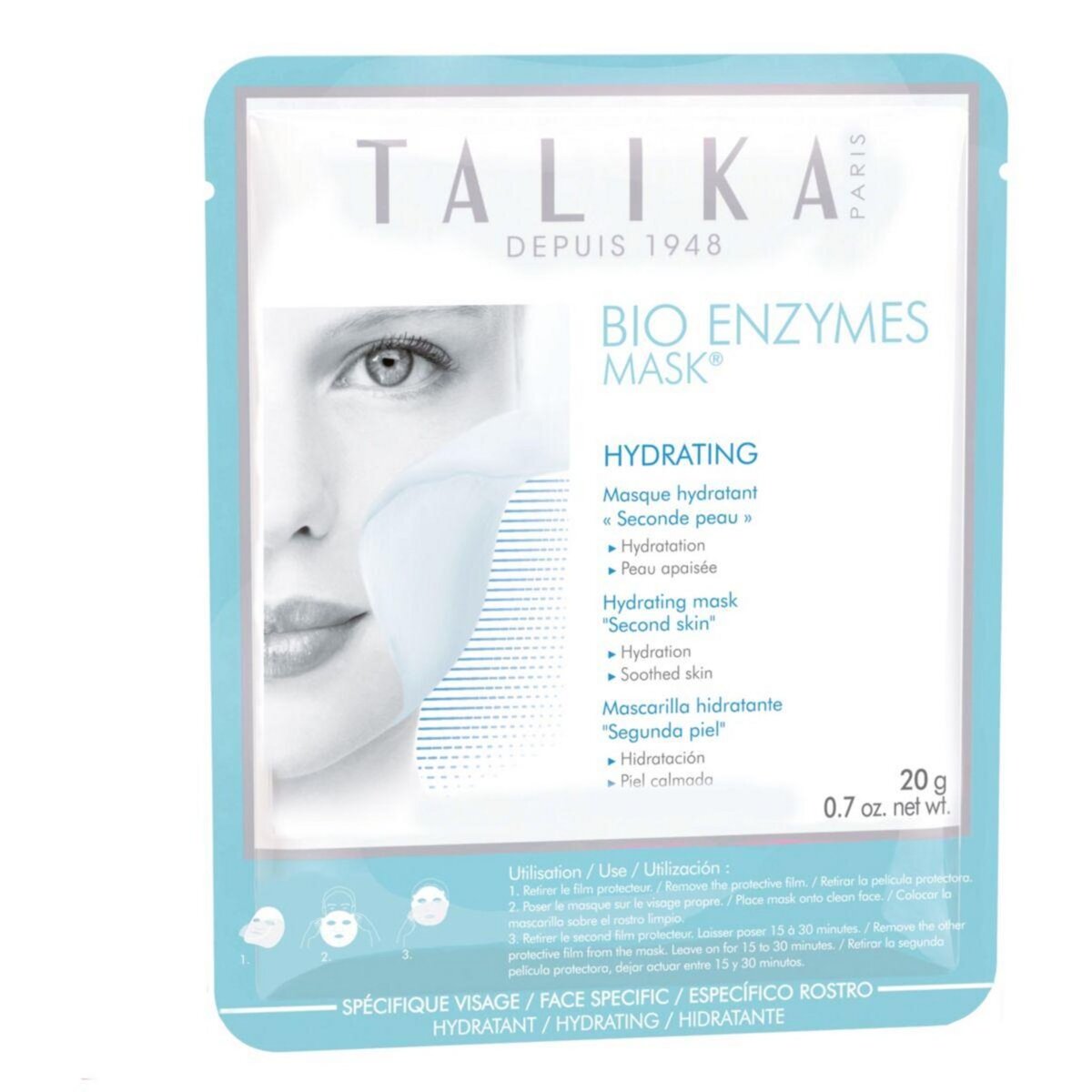TALIKA Masque Bio Enzymes Mask Hydratant