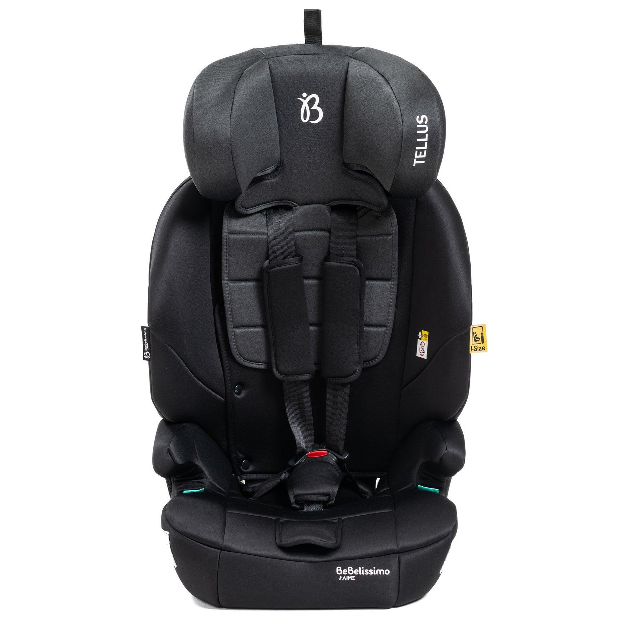 Voir la diapositive 4 : BEBELISSIMO Siège auto bébé I-size  - 76 -150cm - Tellus - de 9 à 36 kg, 15 mois à 12 ans -gris