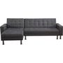 Voir la diapositive 3 : Habitat et Jardin Canapé d'angle convertible et réversible  Theo - 4 places - Gris