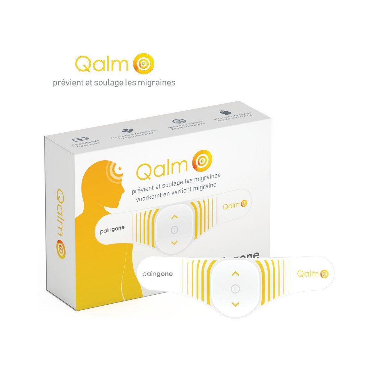 PAINGONE Anti douleur QALM migraine