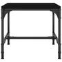 VIDAXL Table basse Noir 50x50x35 cm Bois d'ingenierie