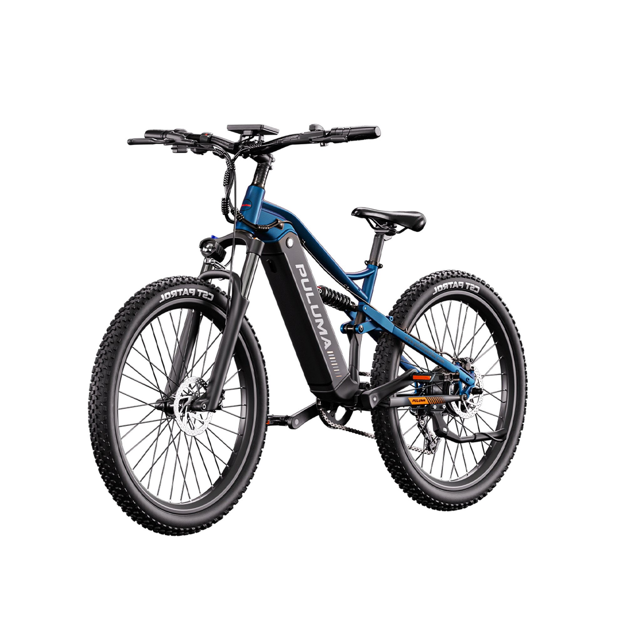 Voir la diapositive 2 : PULUMA Vélo électrique tout-terrain PULUMA PH001, cadre souple, moteur 500 W, batterie 48 V 20 Ah