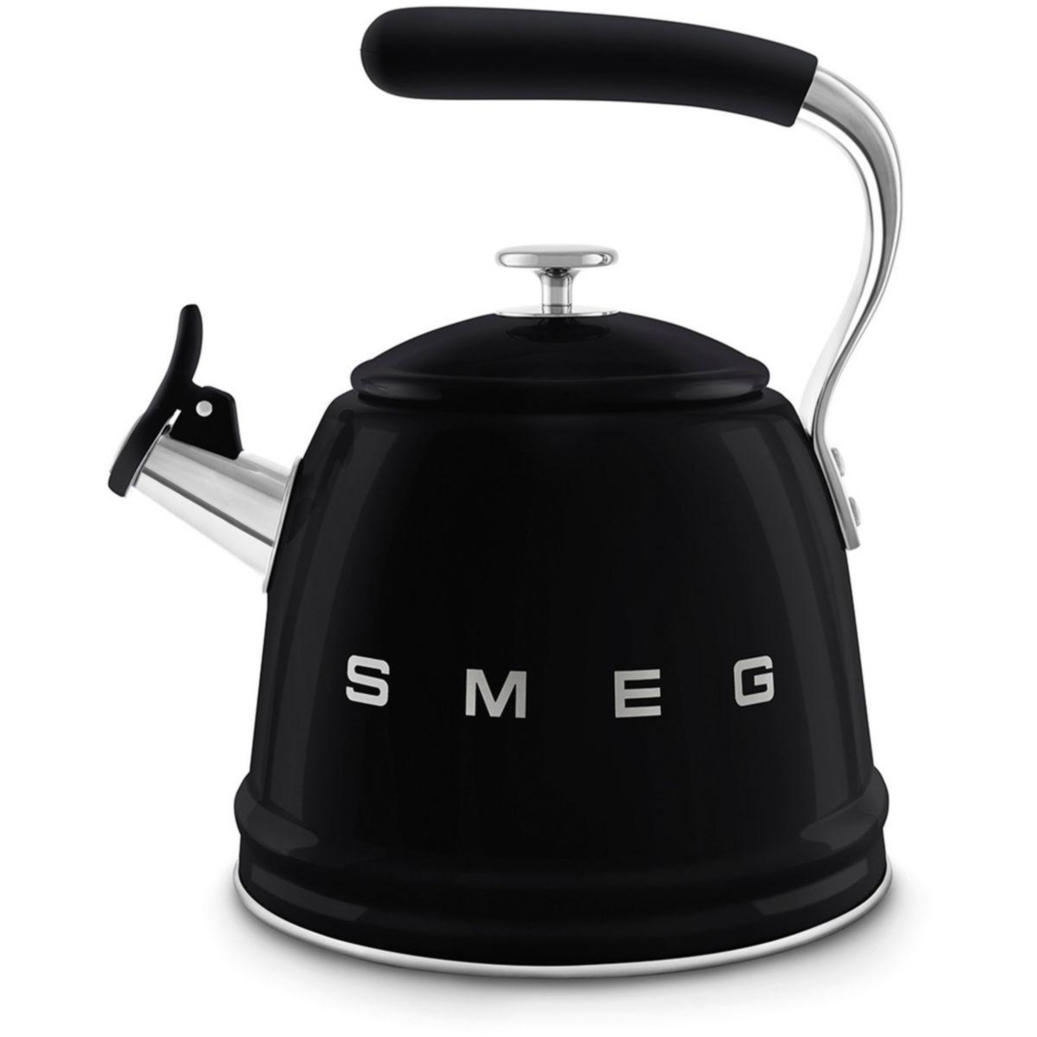SMEG Bouilloire sifflante 2.3l noir