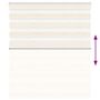 Voir la diapositive 5 : VIDAXL Store zebre beige marbre largeur du tissu 130,9 cm polyester