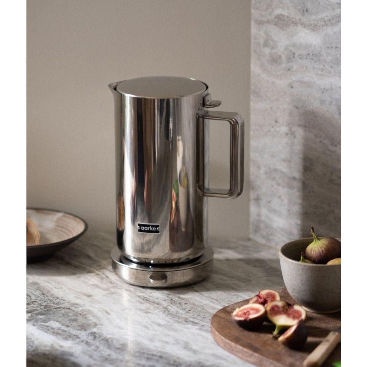 AARKE Bouilloire à température réglable inox