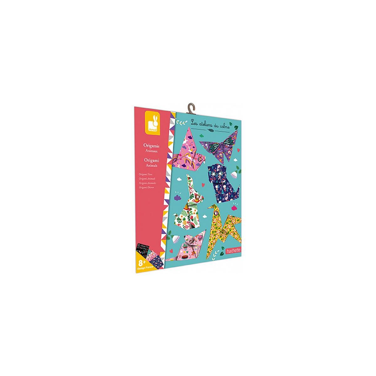 Juratoys-Janod 6 origamis sur le theme des animaux