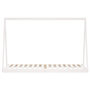 Voir la diapositive 4 : VIDAXL Cadre de lit pour enfants blanc 80x200 cm bois de pin massif