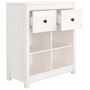 Voir la diapositive 5 : VIDAXL Buffet Blanc 70x35x80 cm Bois massif de pin