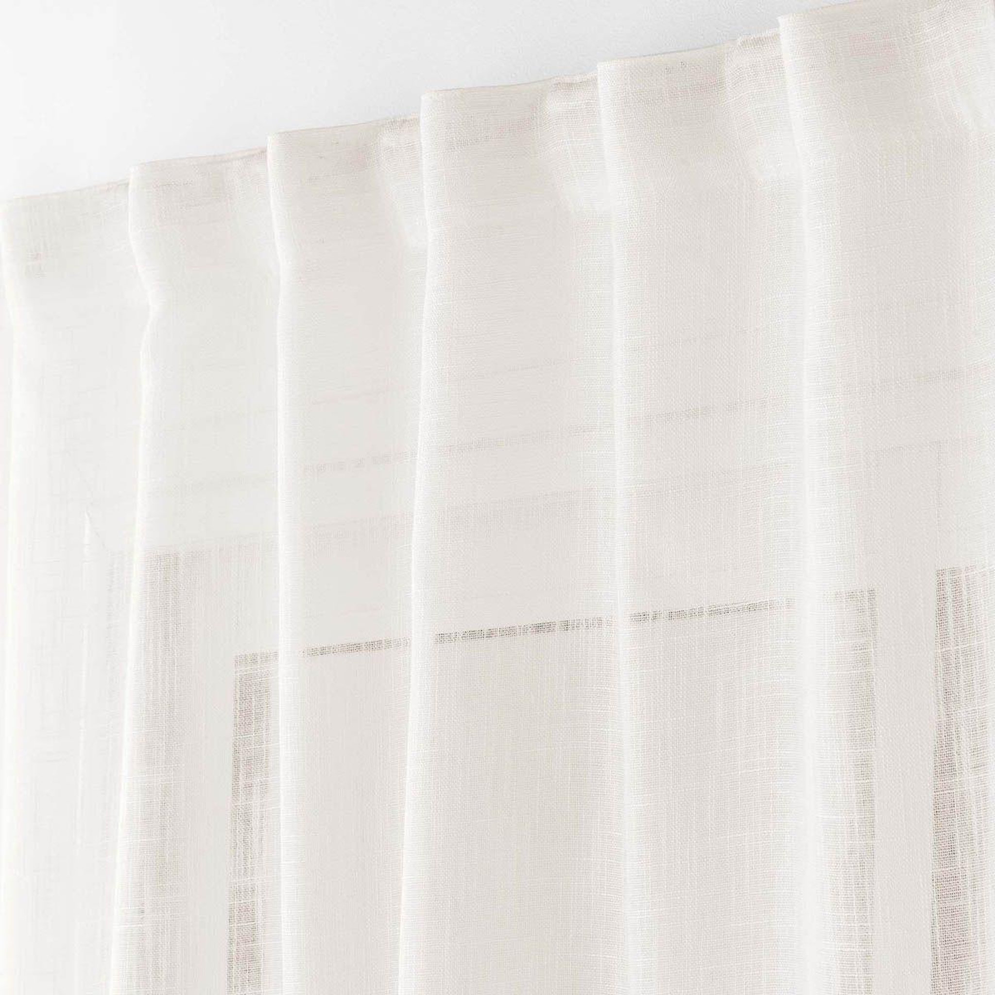 Voir la diapositive 3 : Douceur d'Intérieur Rideau voilage à passants  haltona  140x240cm naturel