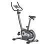 Voir la diapositive 1 : HOMCOM Vélo d'appartement volant d'inertie 8 Kg résistance magnétique 10 niveaux écran LCD multifonction capteur fréquence cardiaque selle réglable acier gris