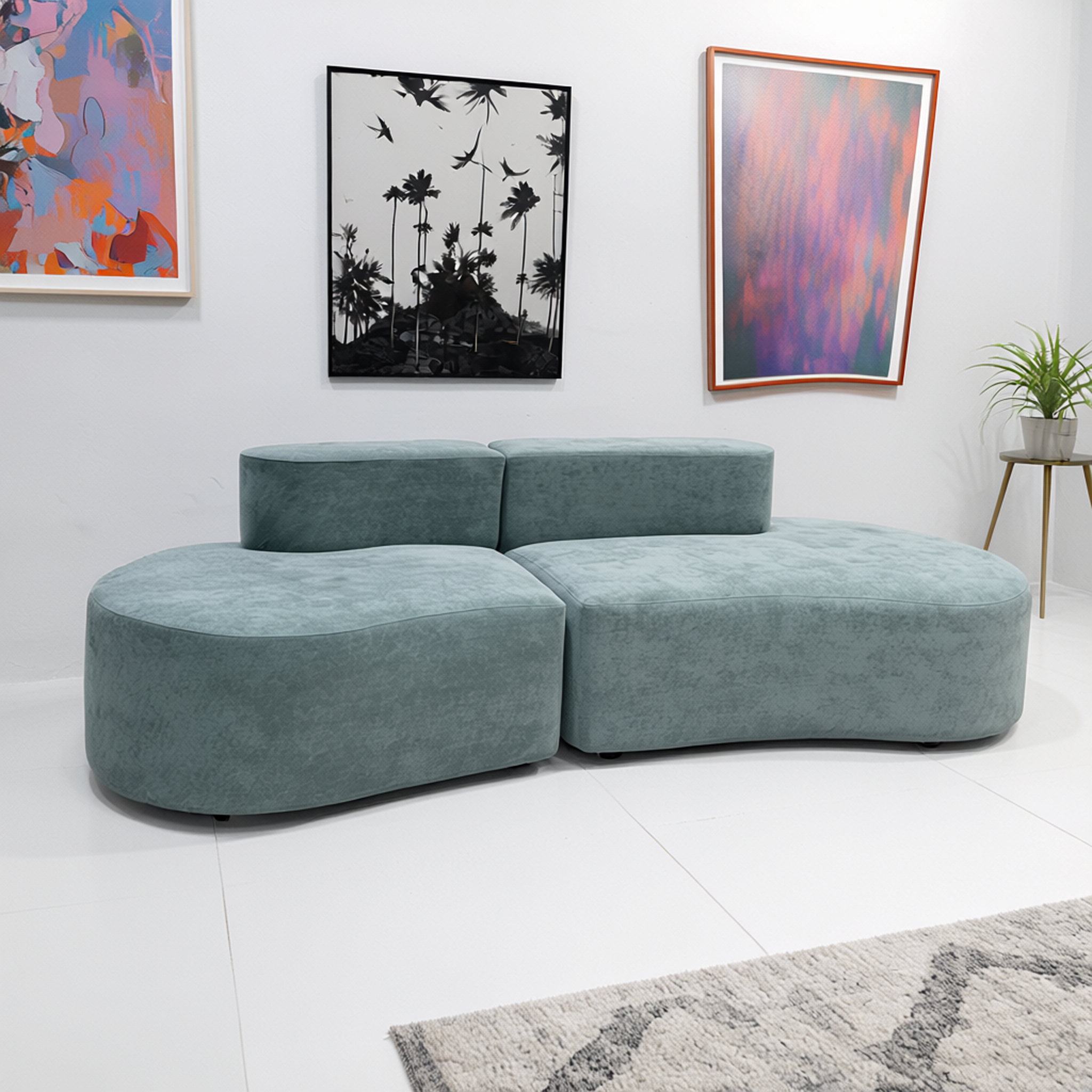 Voir la diapositive 4 : COCO LIVING Coco Living Lounge 2P