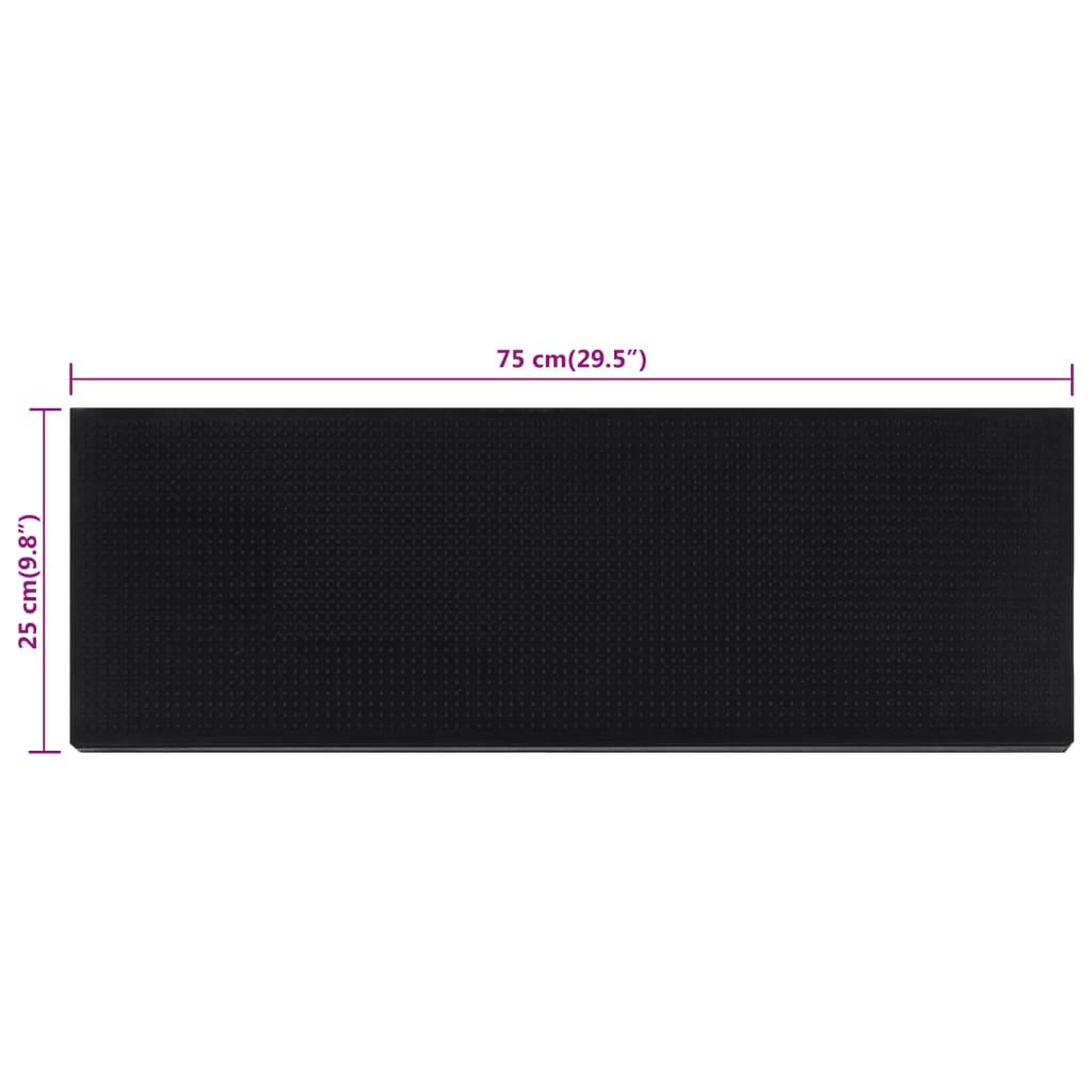 Voir la diapositive 6 : VIDAXL Marches d'escalier 5 pcs 25x75 cm caoutchouc