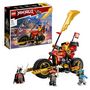 Voir la diapositive 2 : LEGO Ninjago 71783 La moto du robot de Kai Évolution, Jeu de Ninja Évolutif, Figurine Robot et 2 Minifigurines Roi squelette