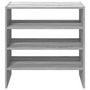 Voir la diapositive 4 : VIDAXL Étagères à chaussures 2 pcs empilable sonoma gris 60x30x30,5 cm