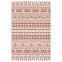 Voir la diapositive 1 : OUTSUNNY Tapis d'extérieur réversible motif graphique dim. 1,8 x 2,7 m sac transport inclus terracotta beige