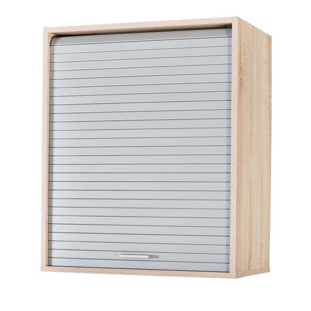 Rangement de cuisine à rideau coloris chêne L60 cm - COOKING