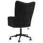 Voir la diapositive 5 : VIDAXL Chaise de relaxation Noir Velours