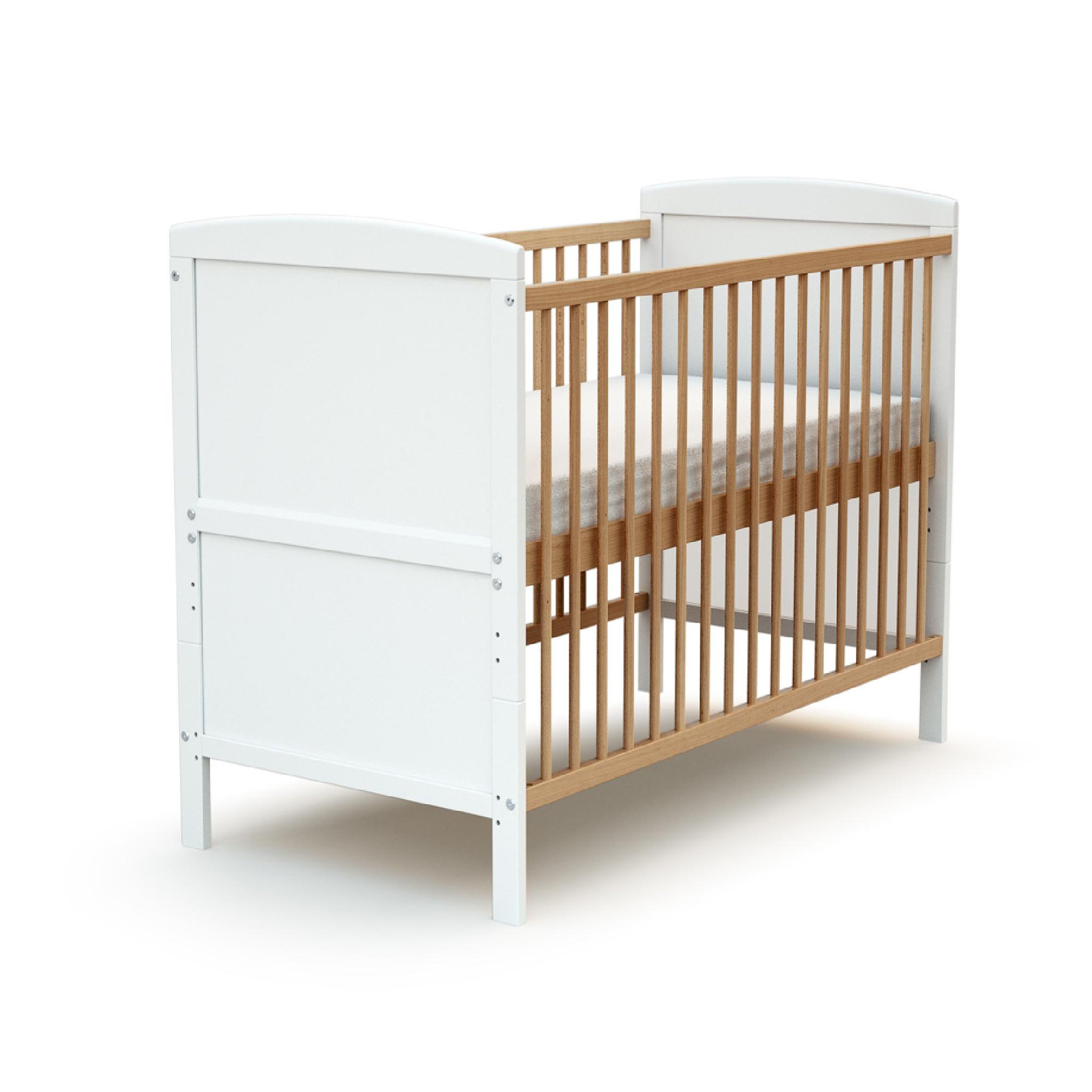 Voir la diapositive 3 : AT4 Lit bébé évolutif ESSENTIEL en bois