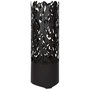 Voir la diapositive 1 : ESSCHERT DESIGN Esschert Design Baril a feu Flames Acier au carbone Noir FF408