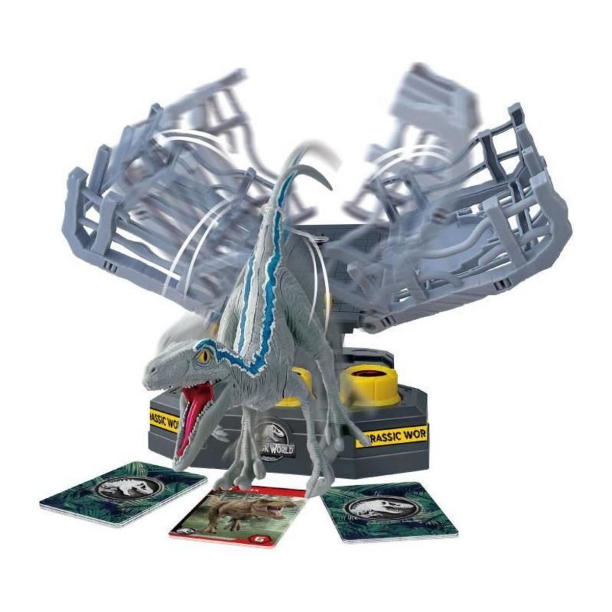 EPOCH Jeu de société avec T-Rex et cage - EPOCH - Jurassic World Cage Breaker