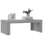 Voir la diapositive 3 : VIDAXL Table basse sonoma gris 102x50x36 cm bois d ingénierie