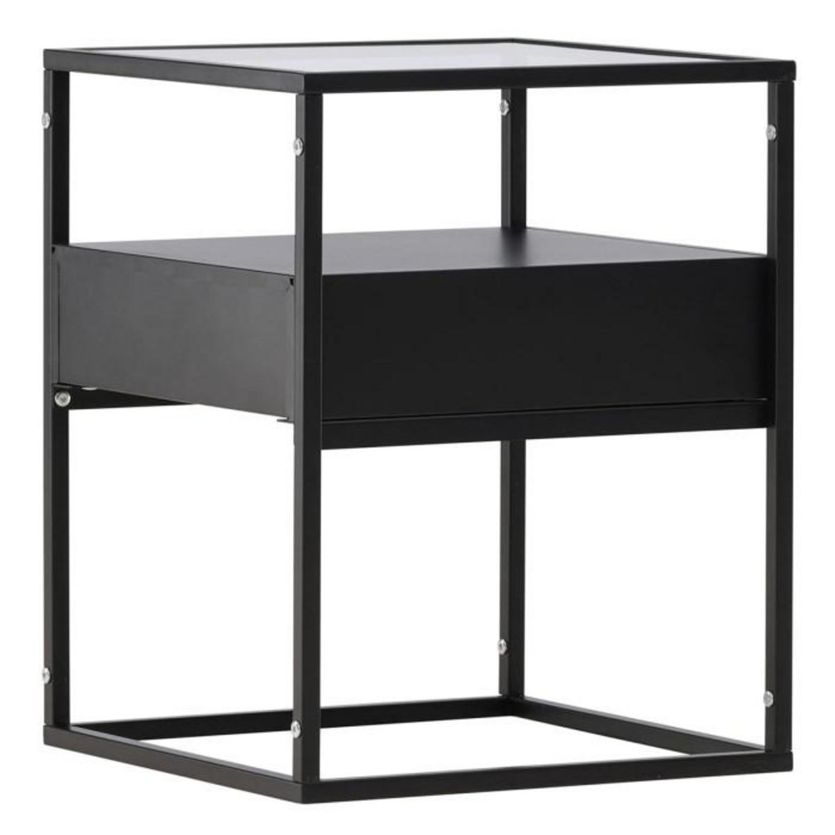 Paris Prix Table d'Appoint Design  Fortaleza  51cm Noir