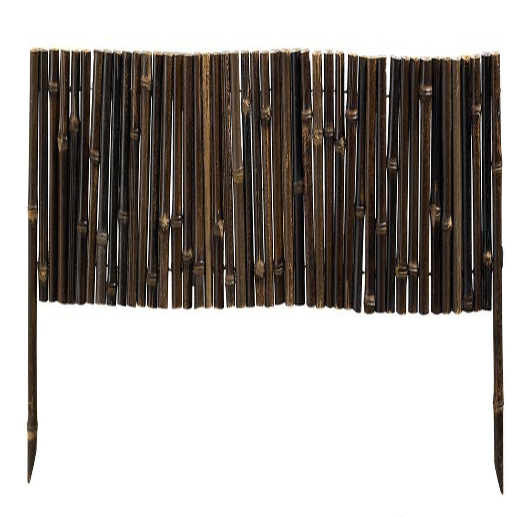 Nortene Bordure en bambou  Bamboo Border  -  0,35 x 1 m - Marron