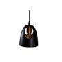 Voir la diapositive 3 : Paris Prix Lampe Suspension Design  Elda  17cm Noir