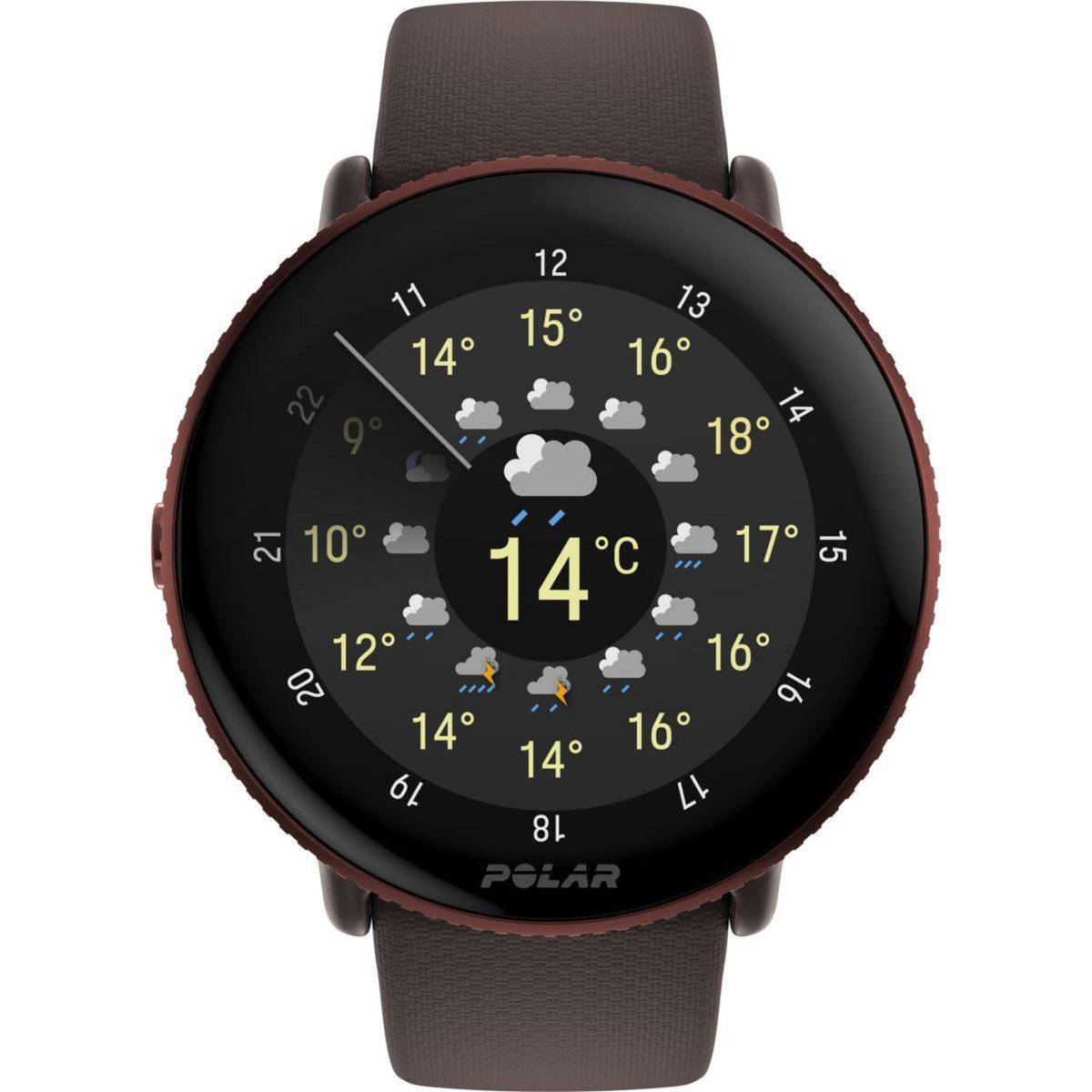 POLAR Montre sport Ignite 3 Brown/Copper S-L
