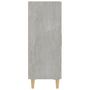 Voir la diapositive 4 : VIDAXL Buffet Gris beton 70x34x90 cm Bois d'ingenierie