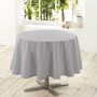 Voir la diapositive 1 : Paris Prix Nappe Ronde Antitache  Essentiel  180cm Gris