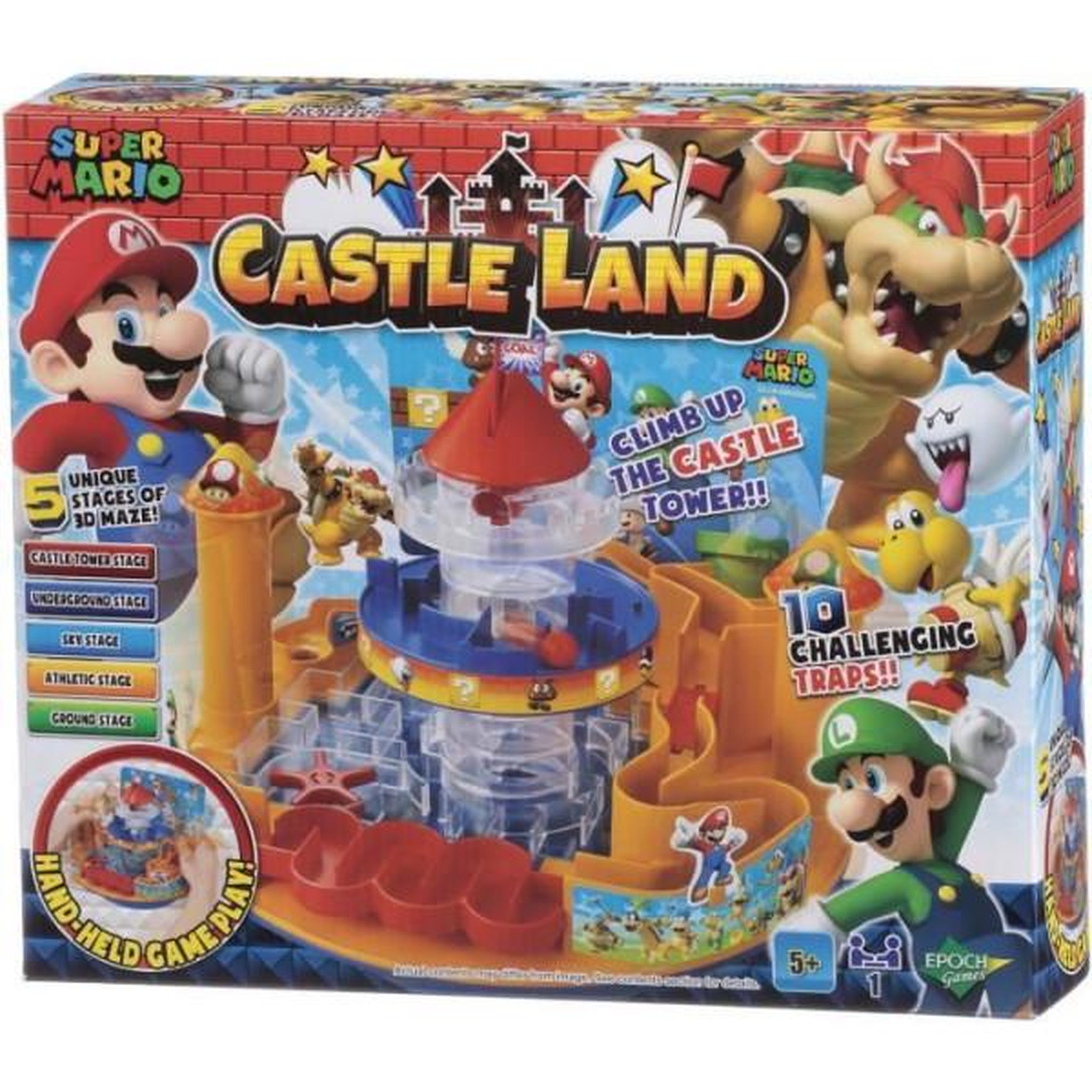 EPOCH Jeu de société - epoch 7378 - super mario castle land