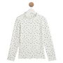 Voir la diapositive 1 : IN EXTENSO T-shirt manches longues à pois fille