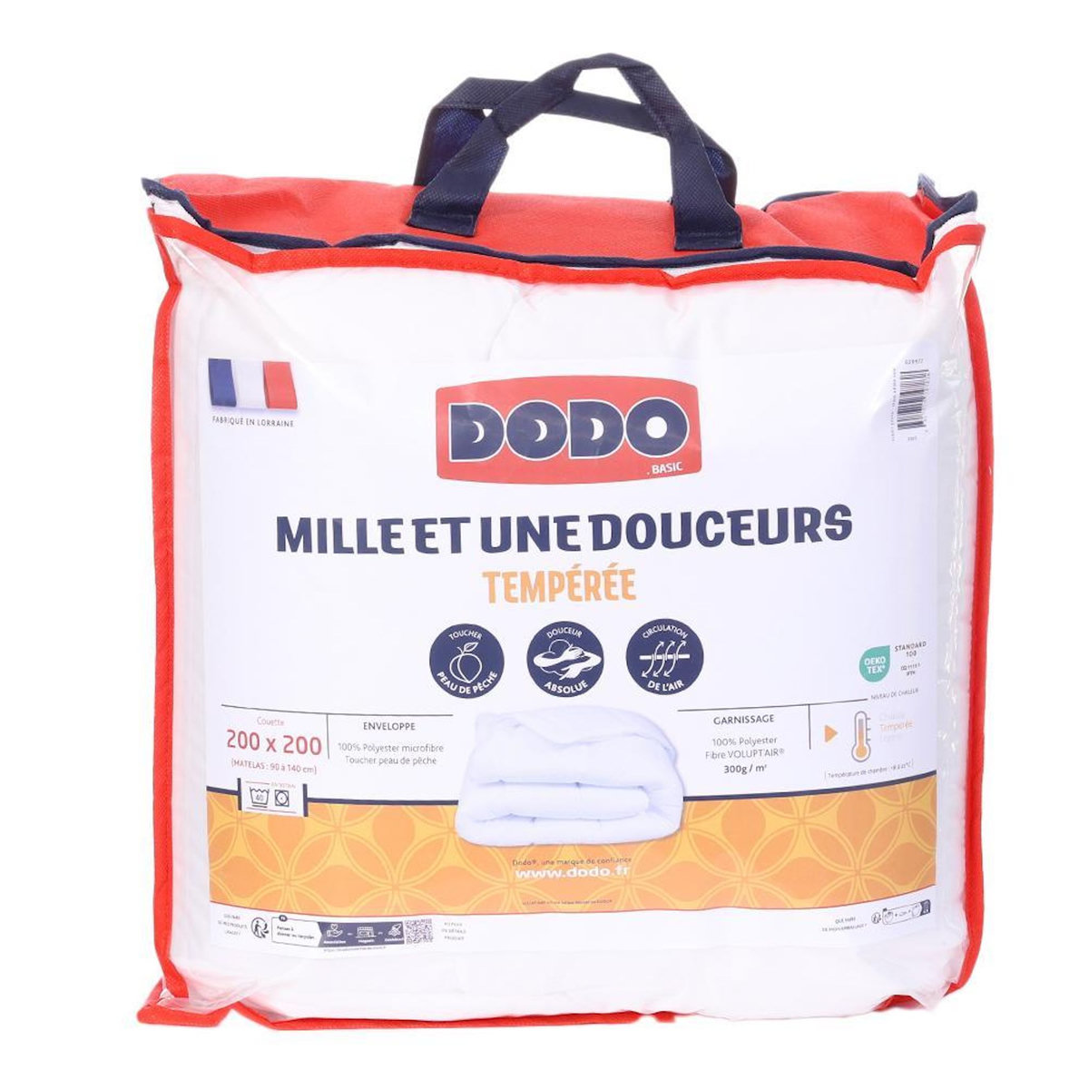 DODO Couette Synthetique Temperee Dodo 200X200