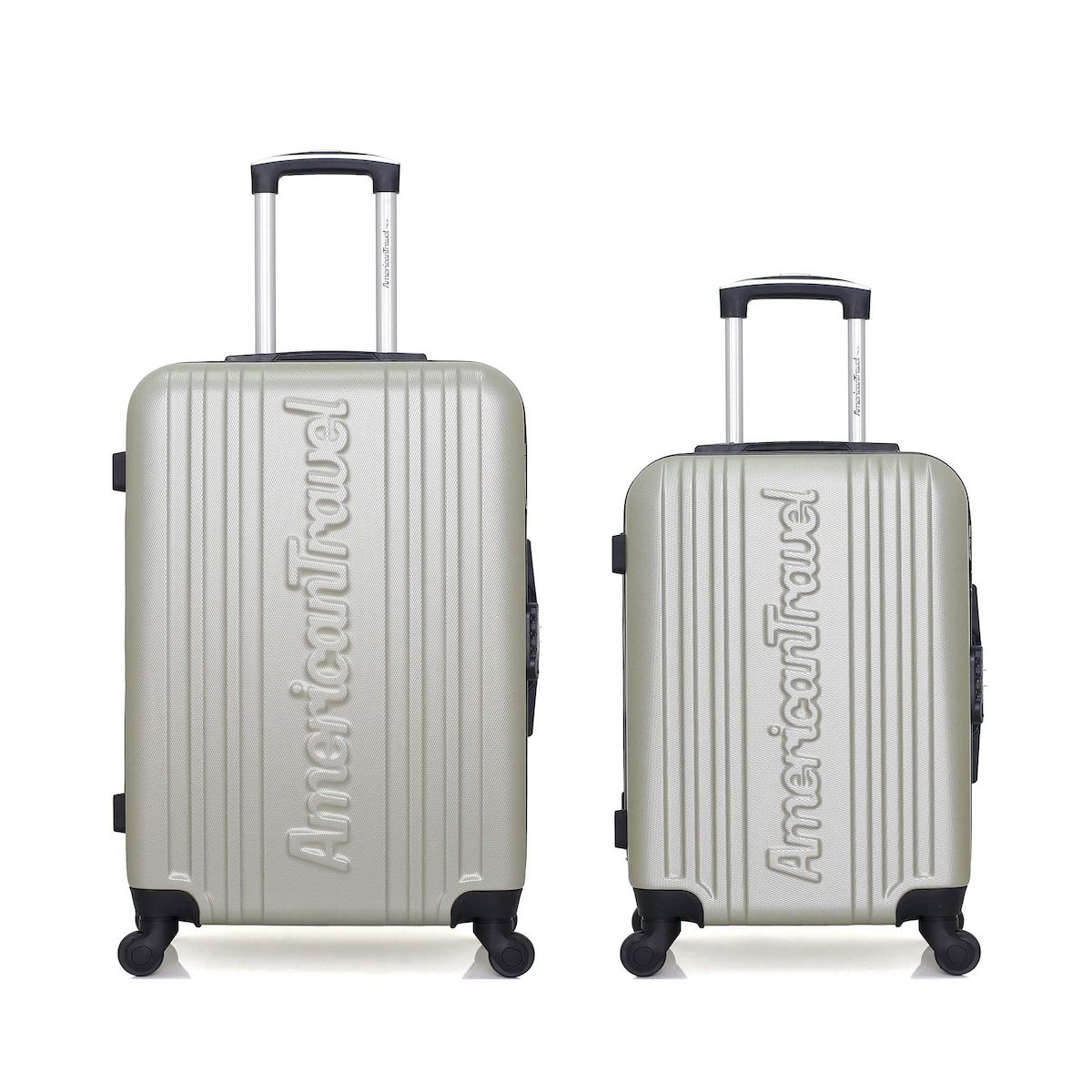 AMERICAN TRAVEL AMERICAN TRAVEL - Lot de 2 - Valise weekend et valise cabine SPRINGFIELD