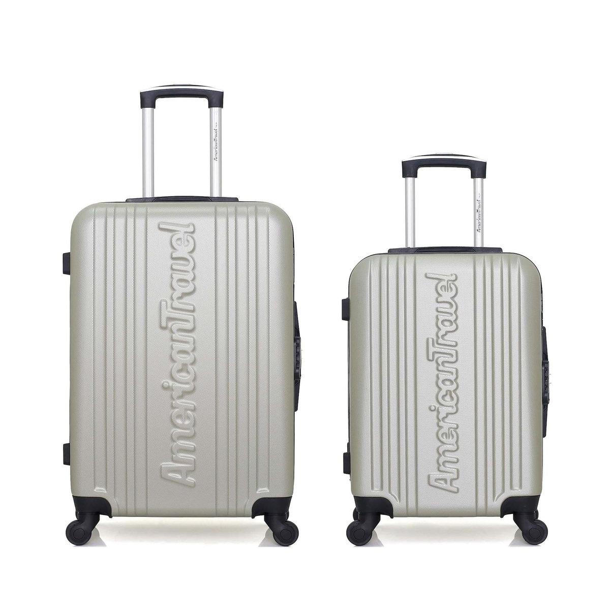 AMERICAN TRAVEL AMERICAN TRAVEL - Lot de 2 - Valise weekend et valise cabine SPRINGFIELD