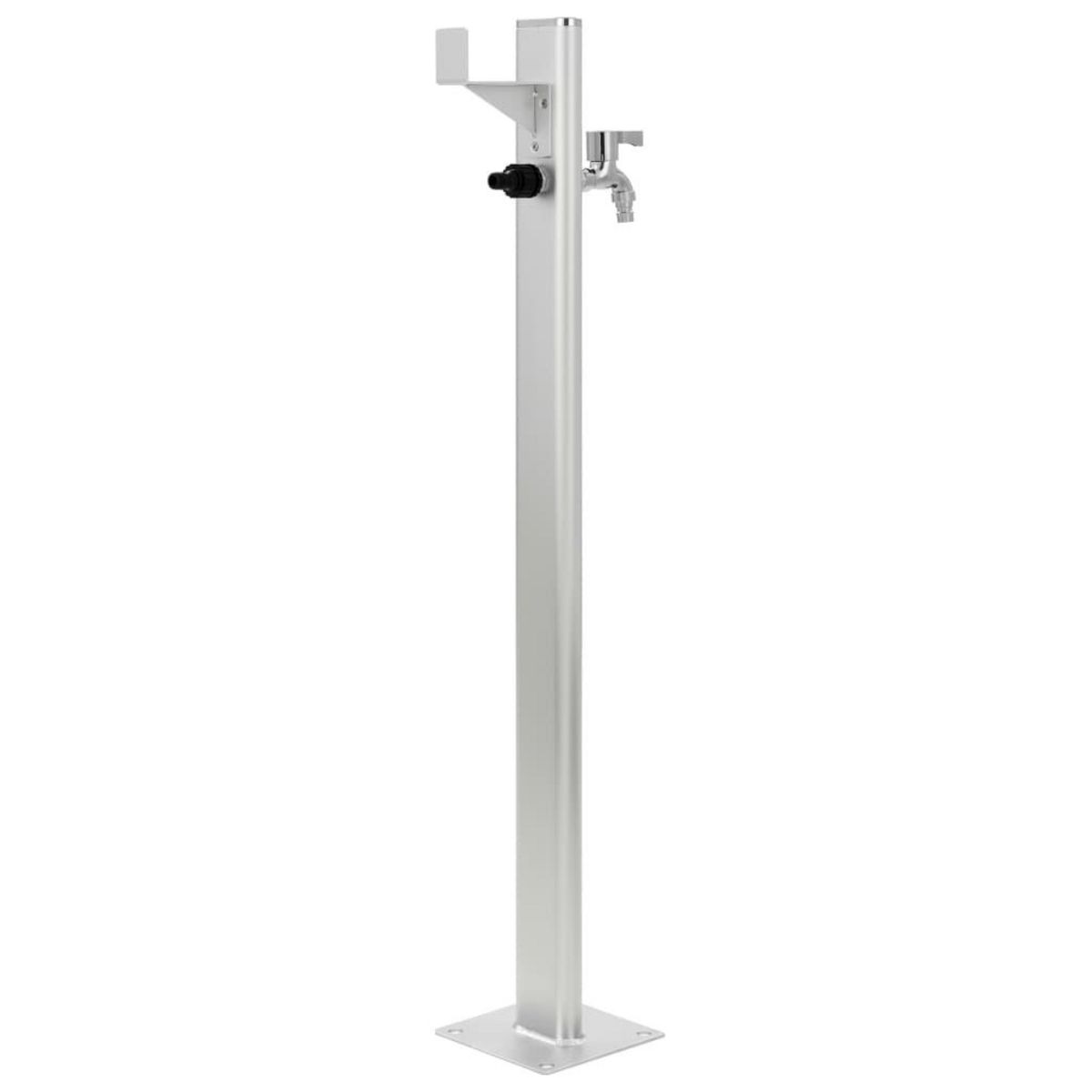 VIDAXL Colonne a eau de jardin Aluminium 95 cm