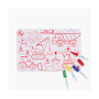 Voir la diapositive 3 : SUPER PETIT Mini Playmat silicone Construction