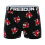 Voir la diapositive 6 : FREEGUN Lot de 5 boxers homme La vache qui rit