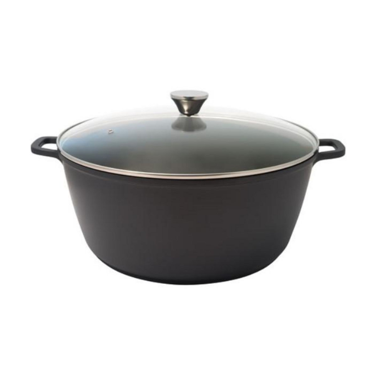 BAUMALU Faitout aluminium 36cm avec couvercle - 384923