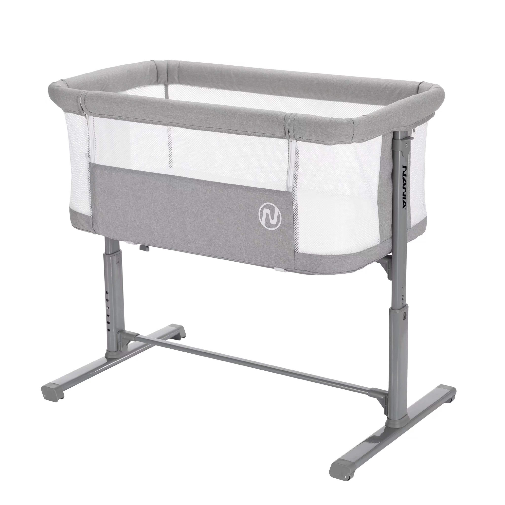 NANIA Nania dodi lit bébé cododo,  de la naissance9kg, réglage de la hauteur, matelas ultra confort 4 cm d'épaisseur