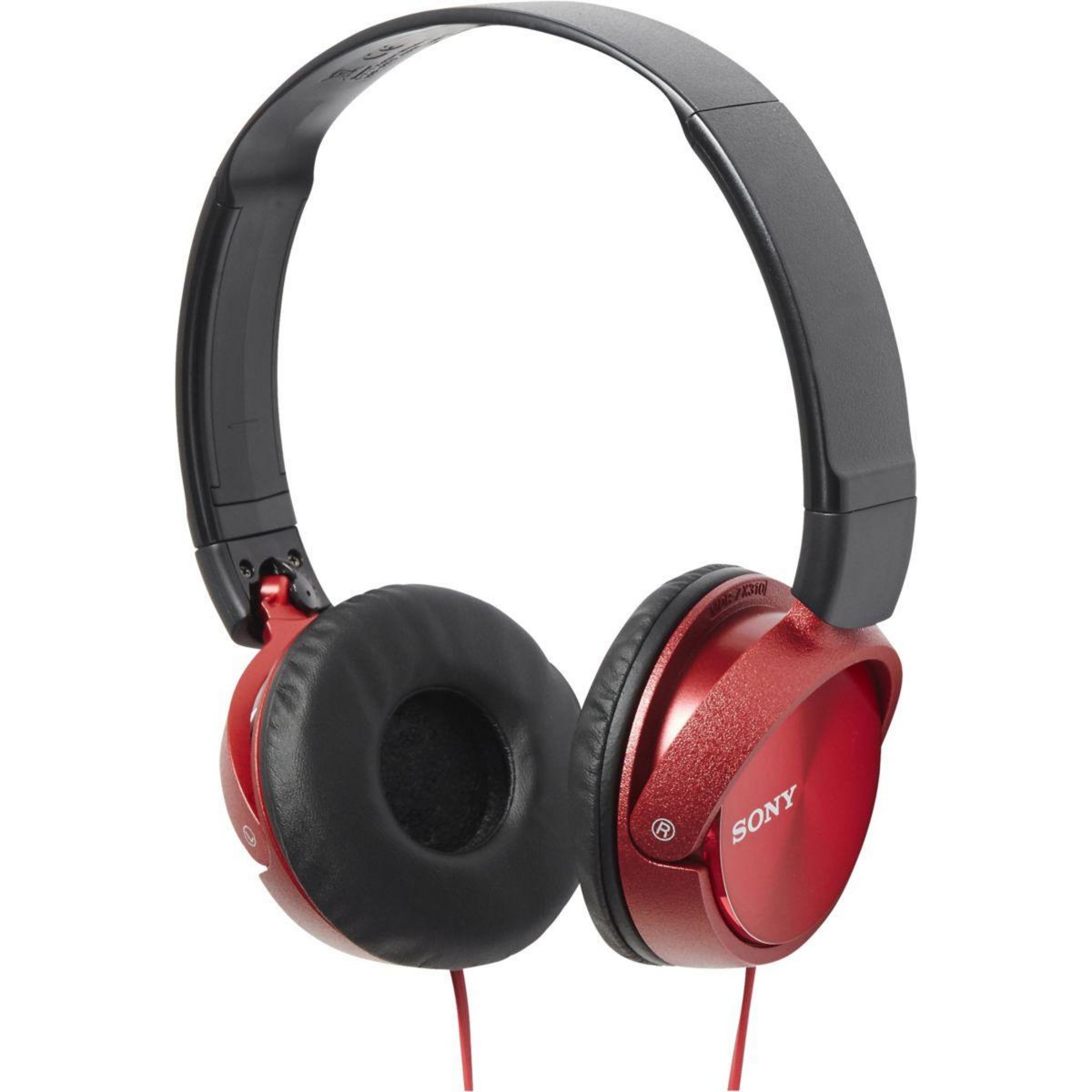 SONY Casque MDR-ZX310 Rouge