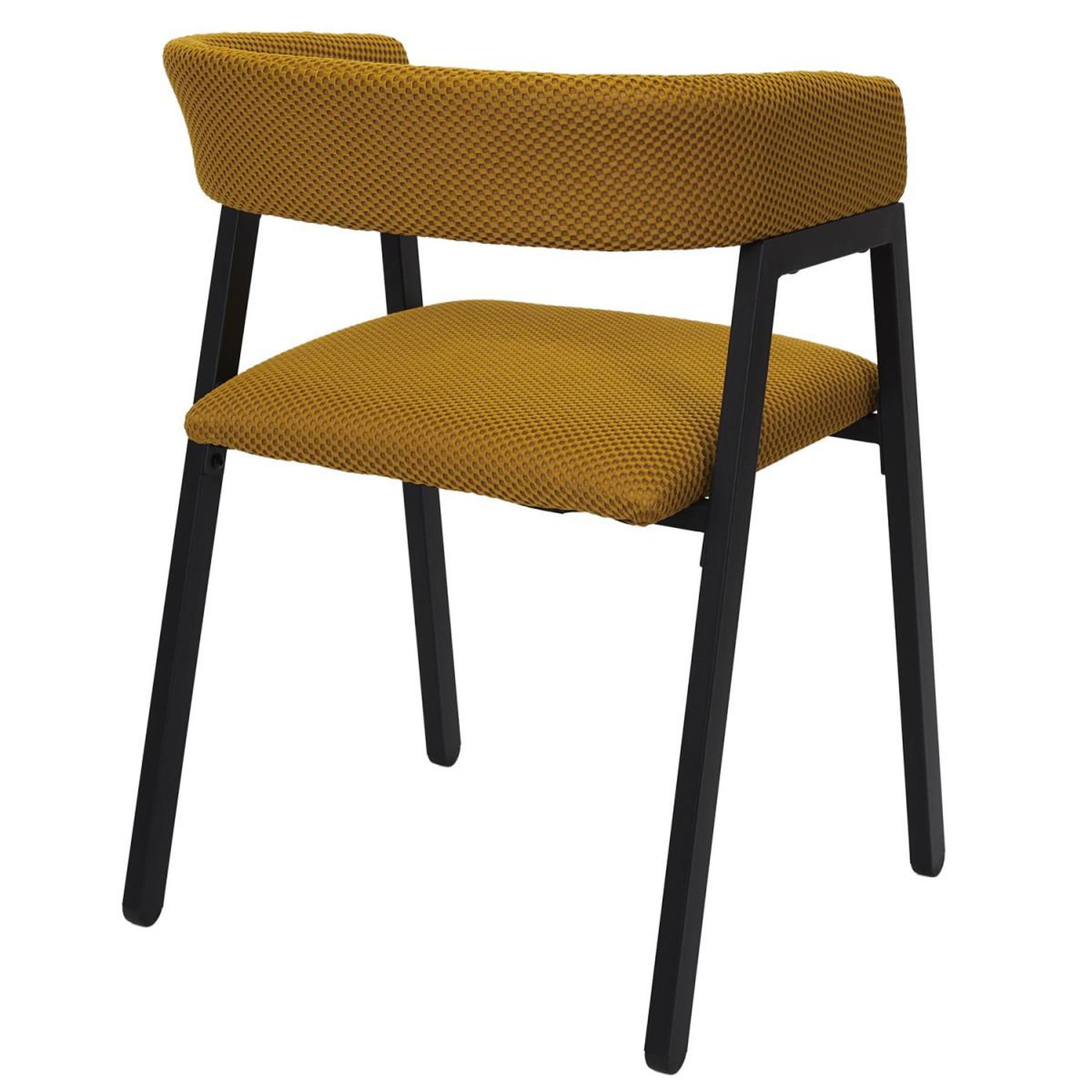 Voir la diapositive 5 : The Home Deco Factory Lot de 2 chaises design  atome  74cm jaune
