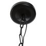 Voir la diapositive 2 : ATMOSPHERA Lampe Suspension en Métal  Petpo  35cm Noir