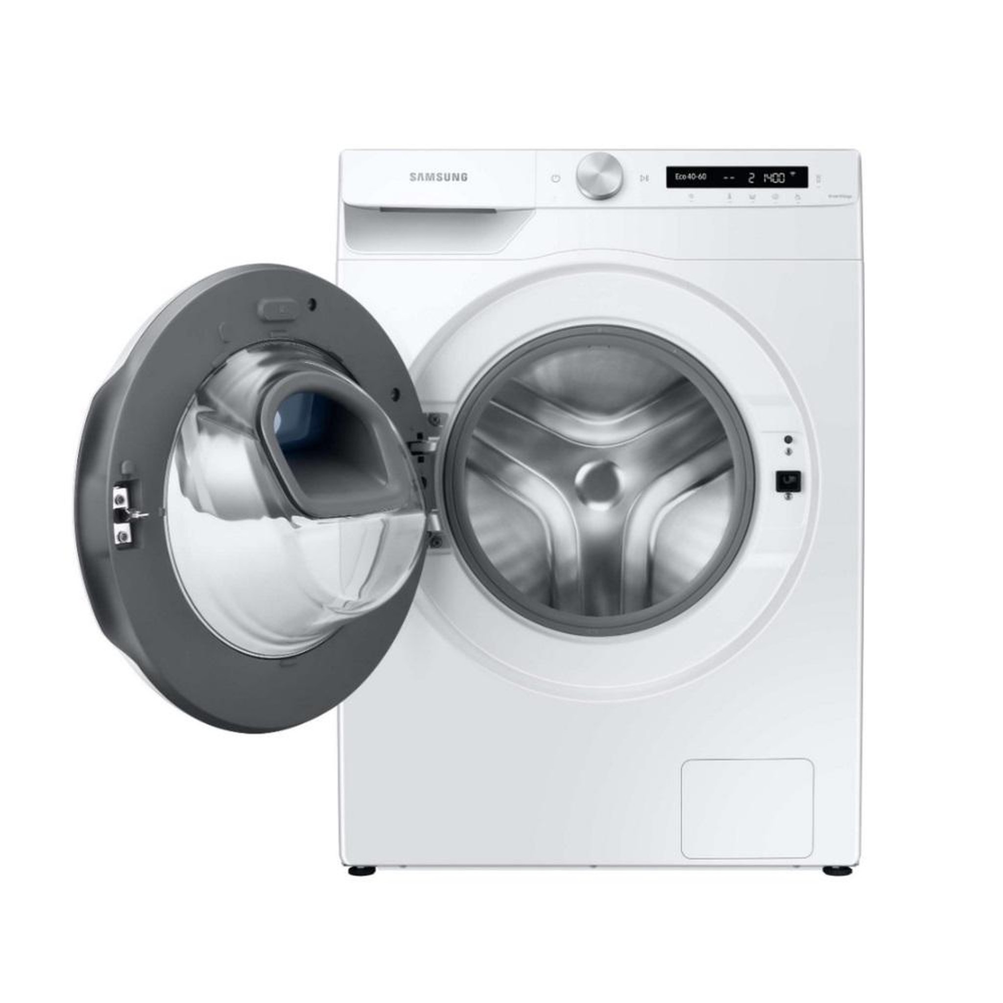 Voir la diapositive 4 : Samsung Lave-linge frontal 8 kg 1400 tours/min - ww80t554dtw