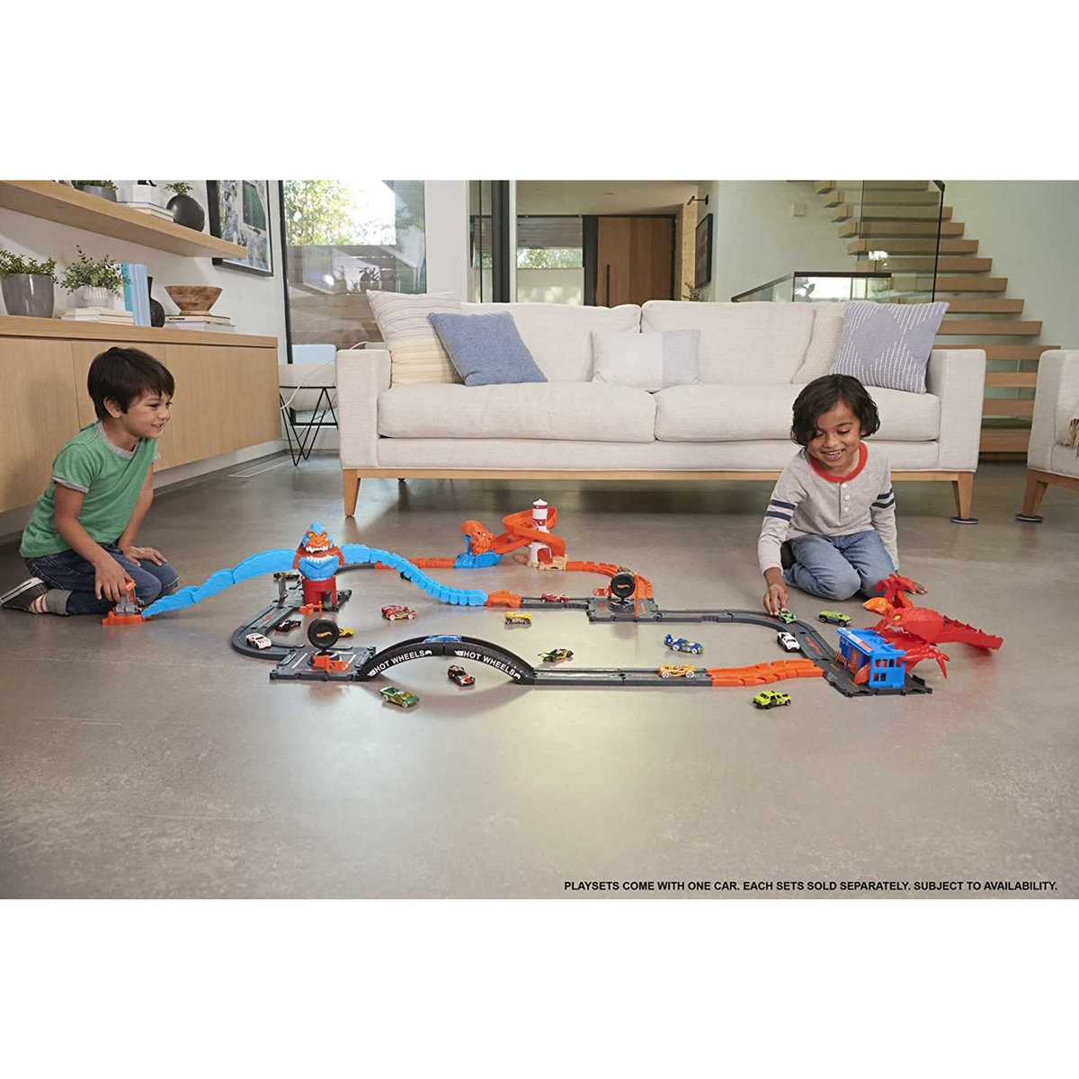 MATTEL Coffret Hot Wheels Piste Némésis Octopus