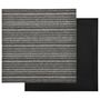 Voir la diapositive 4 : VIDAXL Dalles de tapis de sol 20 pcs 5 m^2 50x50 cm Anthracite raye